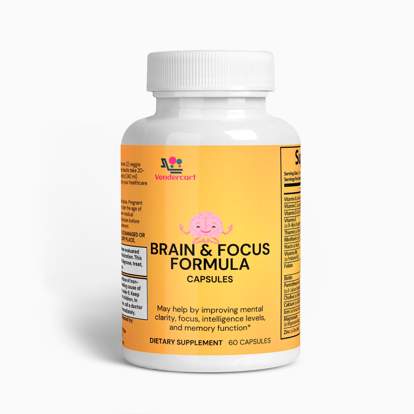 NOOTROPIC BRAIN AND FOCUS FORMULA