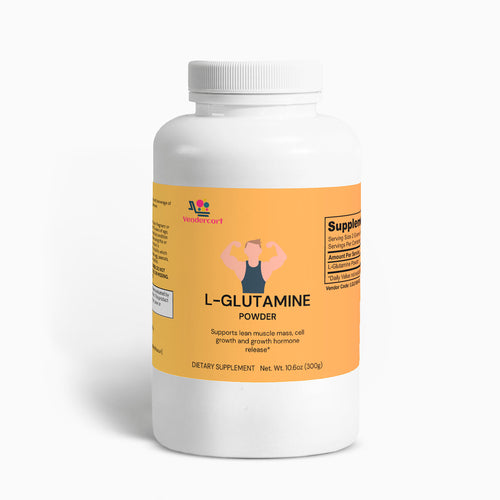 Pure L Glutamine Powder Muscle Recovery Gut Health Support