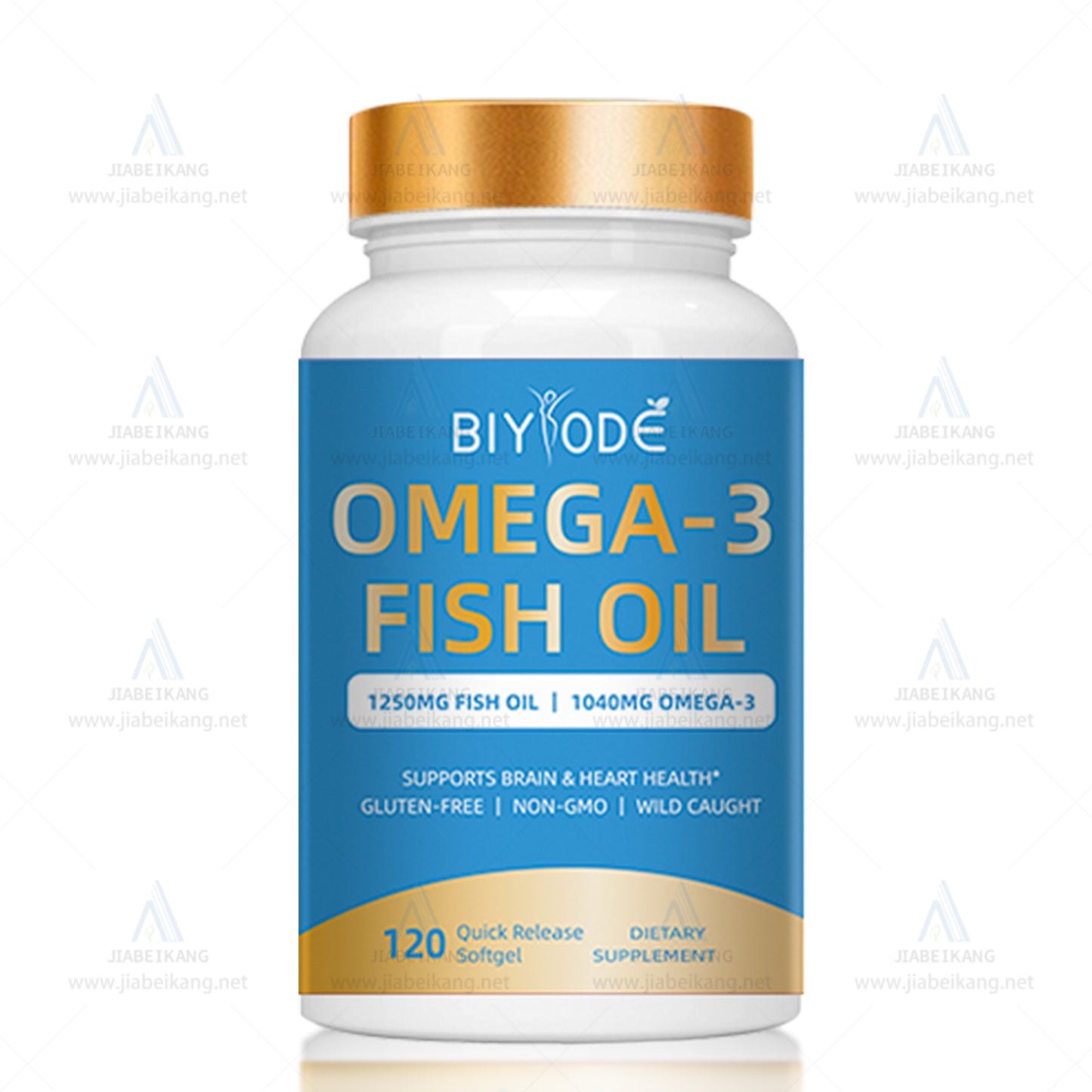 GMP Factory Omega-3 Fish Oil Collagen Softgel Natural Material Certificate Wholesale Capsules